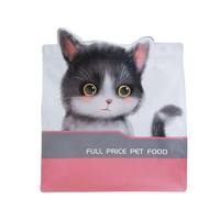 Sacs en plastique mignons en forme d'animaux, sacs refermables pour aliments pour animaux de compagnie, pour nourriture pour chats, nourriture pour chiens et fournitures pour animaux de compagnie