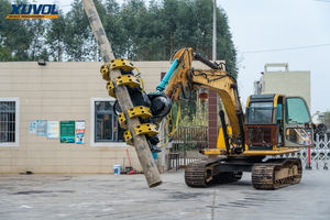 เครื่องจัดการท่อหมุนได้ XUVOL รุ่น Max. เครื่องจับยกน้ำหนัก 3 ตัน เหมาะสำหรับรถขุดขนาด 13-15 ตัน เครื่องจักรก่อสร้าง - Product Image 2