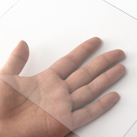HSQY Offre Spéciale Personnalisé Taille Feuille De Plastique PVC RIGIDE Film 0.5mm épais Transparent PVC Feuille RIGIDE
