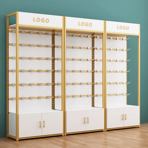 Modern Retail <strong>Display</strong> Shop Shelves Iron Metal Wooden <strong>Rack</strong> Stand With Logo For Supermarket Convenience Grocery <strong>Display</strong> - Product Image 2
