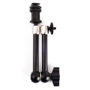 Soporte universal de brazo mágico de 7 pulgadas de acero inoxidable para excavadora con cabezal esférico y brazo articulado de 11 pulgadas para monitor - Product Image 3