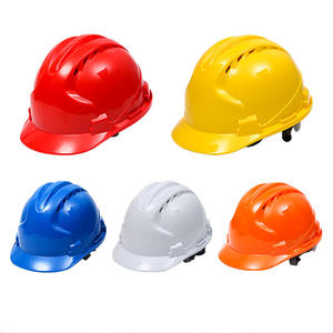 <span class=keywords><strong>Casque</strong></span> de sécurité minière de style européen personnalisable en direct d'usine, 410 grammes, ABS, fonction d'atténuation du bruit, sangle mentonnière pour casques de <span class=keywords><strong>chantier</strong></span> - Product Image 1