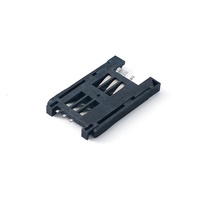 Support de carte SIM 6 broches MUP-C7013, connecteur de carte intelligente pour POS, ATM, éclairage, GPS, IoT – Vente chaude en Inde, Malaisie, Vietnam