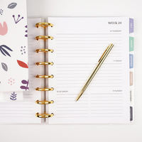 Échantillon Gratuit AP : Agenda Personnalisé à Spirale avec Impression Personnalisée, Carnet de Planification Professionnel, Organiseur d'Agenda