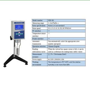Ndj-Serie Laboratorium <span class=keywords><strong>Viscometer</strong></span> Digitale Kinematische <span class=keywords><strong>Viscometer</strong></span> Voor Verf En Agitatie Met Display - Product Image 5