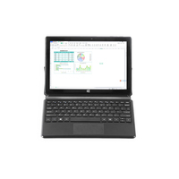 Tablettes en gros d'usine, lot en stock, tablette PC 2 en 1, Windows 10, ordinateur portable de qualité, grand écran 10,1 pouces, 256 Go de RAM, 8 Go, avec clavier