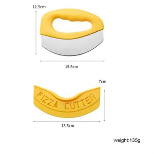 Roulette à pizza portable avec couvercle, couteau en acier inoxydable de qualité supérieure - Product Image 4