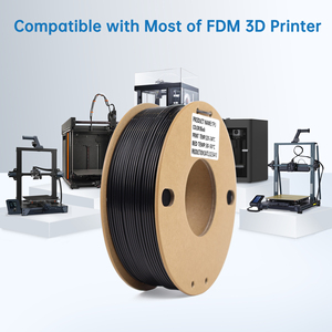 Tiges en plastique de moulage noir TPU en plastique de qualité supérieure longueur 330m 1kg poids net impression 3D 1kg 1.75mm couleur noire - Product Image 6