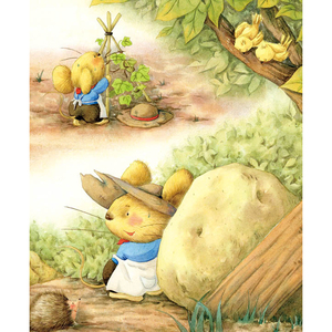 Un grand baiser pour toi par Chen Qijing Version anglaise Livre d'images pour enfants à couverture rigide bande dessinée étude d'histoire de bébé s'efforcer - Product Image 3