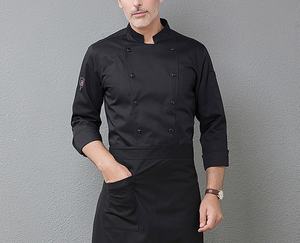 <span class=keywords><strong>Cucina</strong></span> uomo Chef uniformi alberghi ristoranti abiti da lavoro cameriere cameriere <span class=keywords><strong>cucina</strong></span> servizio ristorante Bar uniformi - Product Image 2