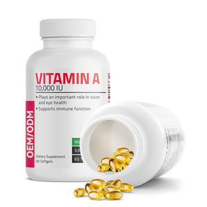 OEM Non ogmo vitamina un integratore 10000 IU Softgels aumentare l'immunità per gli adulti - Product Image 1