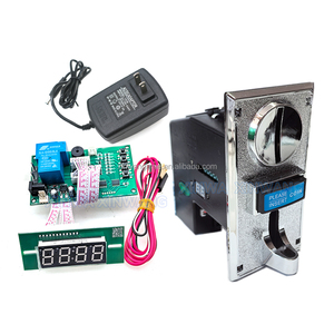 Đa Đồng Xu Chấp Nhận Với Thời Gian Hẹn Giờ Board DIY Kit Cho Đồng Xu Hoạt Động Máy Giặt Thời Gian Điều Khiển Máy Hút Bụi Hệ Thống Thanh Toán - Product Image 1