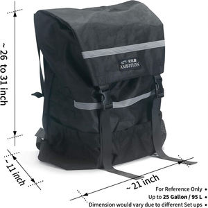 Bolsa de basura de neumáticos de repuesto de alta calidad de fábrica de China de AMBITION, solución definitiva de almacenamiento de <span class=keywords><strong>coche</strong></span>, bolsa de rueda de repuesto trasera 4x4 - Product Image 4