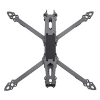 Châssis de drone en fibre de carbone 3K de 295 mm de style H, châssis de quadricoptère de course FPV à 4 axes, kit de corps de drone léger à monter soi-même