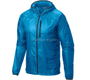 Imperméable à l'eau coupe-vent léger emballable à capuche imperméable en plein air course randonnée hommes veste de pluie imperméable veste d'hiver