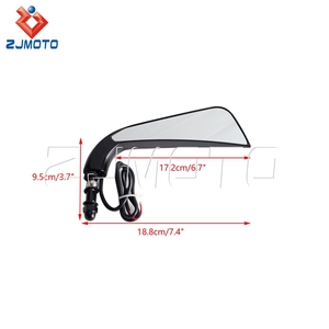 Rétroviseur de <span class=keywords><strong>moto</strong></span> clignotant à LED pour Cross Bones - Product Image 3