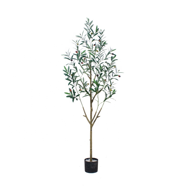 Detachable artificial olive tree 120cm
