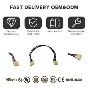 <span class=keywords><strong>Cable</strong></span> de Control Industrial con Conductor de Cobre Estañado de PTFE/Nylon Impermeable, Arnés de Cableado para Computadora y Motocicleta - Product Image 4