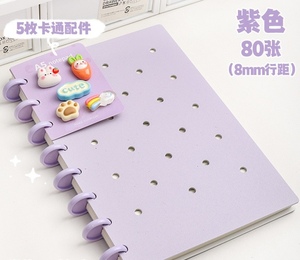 Nouveau carnet à spirales en forme de champignon, format A5, bloc-notes B5, carnet créatif de haute qualité - Product Image 3