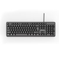 QWERTY 9813 filaire USB 2.0 étanche clavier de Projection noir pour PC portable nouveau