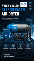 Secador de Aire Refrigerado por Agua de 380V 19.8Nm/Min, Ahorrador de Energía, Secador de Aire Comprimido, Sistema de Tratamiento de Aire Industrial