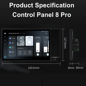 8 inch tường điều khiển thông minh tự động hóa nhà Bảng điều chỉnh với app tính năng điều khiển - Product Image 6