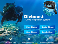 Propulseur de plongée intelligent portable à porter à la taille - Outil d'exploration sous-marine léger et durable en métal pour équipement de plongée