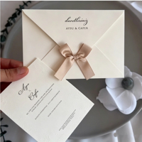 Cartes d'invitation de mariage personnalisées, papier fantaisie, taille personnalisée, impression offset numérique, gaufrage, marquage à chaud, événements de mariage