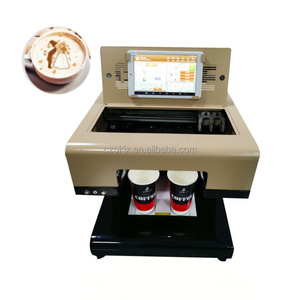Impresora de Café <span class=keywords><strong>con</strong></span> Tinta Comestible para Uso Comercial en Cafeterías, <span class=keywords><strong>con</strong></span> Foto Selfie, Impresora Digital 3D de Alimentos, <span class=keywords><strong>Galletas</strong></span> y Tinta - Product Image 1