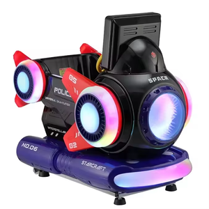 Venta al por mayor popular de monedas espacio comercial eléctrico <span class=keywords><strong>Starcraft</strong></span> MP5 pantalla oscilante coche máquina de juego Kiddie Rides Board - Product Image 1