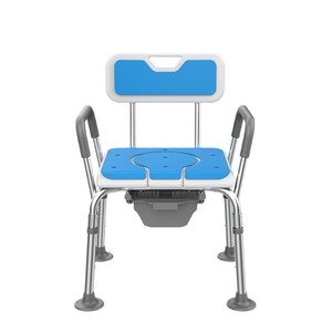 Silla de Ducha y Baño Portátil de Aleación de Aluminio Heng Sheng Holdings con Asiento para Personas Mayores, Equipo de Seguridad para Baño - Product Image 5