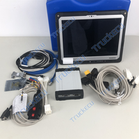 Diagnóstico rápido para el kit profesional ZF Testman, programa de solución de problemas para vehículos comerciales, sistema de transmisión y dirección + tableta CF33