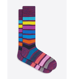 200 सुइयों उच्च गुणवत्ता थोक Mens डिजाइनर Mercerized कपास बंदर कस्टम मोजे - Product Image 5