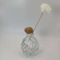 Diffuseur de parfum industriel KeRuiJia KRJ-GH50, pot en verre avec bouchon en caoutchouc et impression sérigraphique