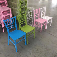 Chaise d'Événement en Gros d'Usine, Chaise de Mariage Transparente en Résine Cristal Claire pour Hôtel
