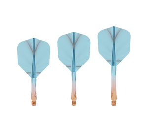 <span class=keywords><strong>Dardos</strong></span> de Resina Sintética Caliburn SUP, Diseño de Pluma, Ligeros y Duraderos, Anti-Throw, Juego de 3 Piezas, Cortos, Tweenie, Medianos - Product Image 2