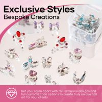 Missgel Nouveauté Grappes Pré-assemblées Plus Efficaces Strass de Luxe Diamant pour Manucure DIY et Nail Art