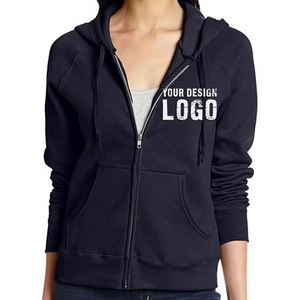 Sweat à capuche pour femme, style streetwear décontracté, à cordon de serrage, épaules tombantes, coupe slim, fermeture éclair intégrale, manches longues, de haute qualité - Product Image 4