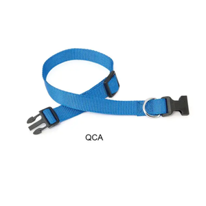 Classic Simple Nylon Webbing Dog Walking <b>Pet</b> Collar <b>Leash</b> Set Durable and Easy to Use - Product Image 2