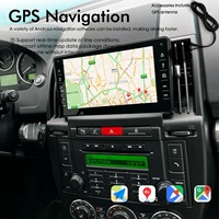 Radio Android 14 con 128 GB de ROM, 2 DIN, para Land Rover Freelander 2 2009, Navegación GPS, Pantalla Táctil, Estéreo, Reproductor Multimedia de Video para Auto