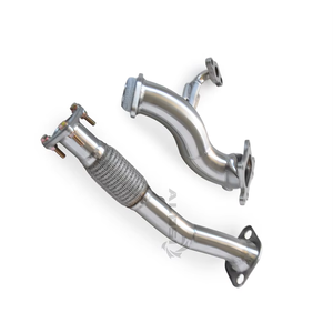 Collecteur d'échappement en acier inoxydable 304 de haute qualité pour Honda Fit GK5 1.5L – Système d'échappement de performance pour course - Product Image 6