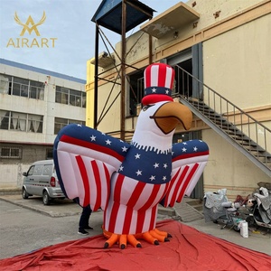 Nhà máy tùy chỉnh kích thước hoạt động diễu hành linh vật Inflatable mỹ Đại Bàng, Inflatable lớn EAGLE bóng - Product Image 1