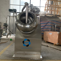 Machine à enrober le chocolat sphérique en acier inoxydable GUSU