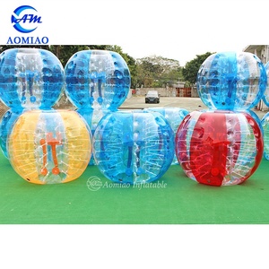 Diversión interactiva PVC Body Zorb Bumper Ball Traje Inflable Bubble Football Soccer Ball para eventos deportivos - Product Image 1