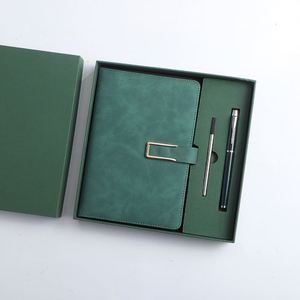 Customizable Logo A5 <b>Notebook</b> Metal Ballpoint Pen Refill <b>Set</b>-Promotional Business Gift From Corporations - Product Image 2