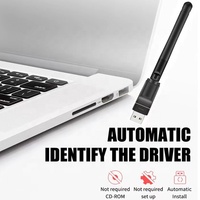 Dongle receptor Wi-Fi USB 2,0 150Mbps con Chip inalámbrico 7601 adaptador de red externa para ordenador portátil MiniPC ordenador TV Box
