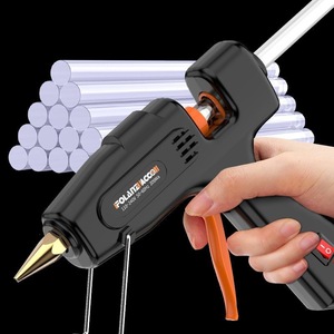 FOLINZACOII Hot Melt Glue Gun 110-240V 20W Industrial Grade With 11mm Glue Sticks For Household And Craft Use - Product Image 1