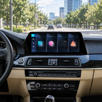 Autoradio MOOKAKA 12,3 pouces pour BMW Série 5 GT 2011-2012, écran tactile, système d'exploitation Linux, GPS, CarPlay sans fil, autoradio compatible Wifi 4G