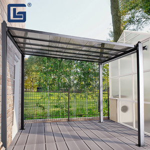 Auvent extérieur de plages imperméables d'auvent de toits en <span class=keywords><strong>polycarbonate</strong></span> - Product Image 3