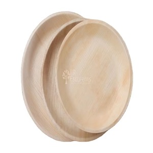 Premium Quality Natural Areca Palm Leaf <b>Disposable</b> <b>Plates</b> for Restaurant Hotel and Outdoor Events Available For Sale - Product Image 5